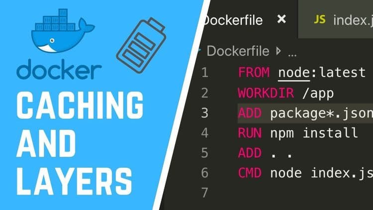 Build with Dockerfile: caching layers to speed up CI